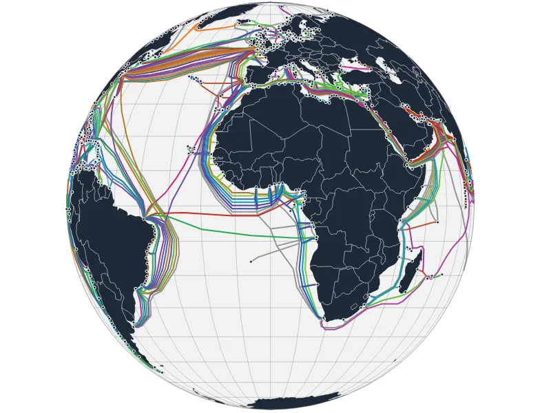 GeoPath - submarine-cables-globe